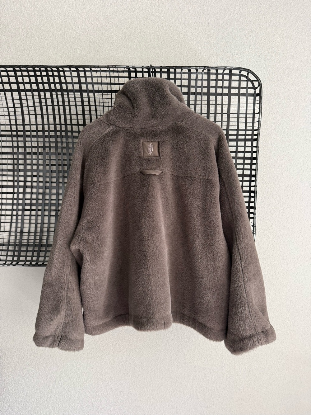 Free people Alpine Faux Fur Half-Zip - Picture 3 of 6